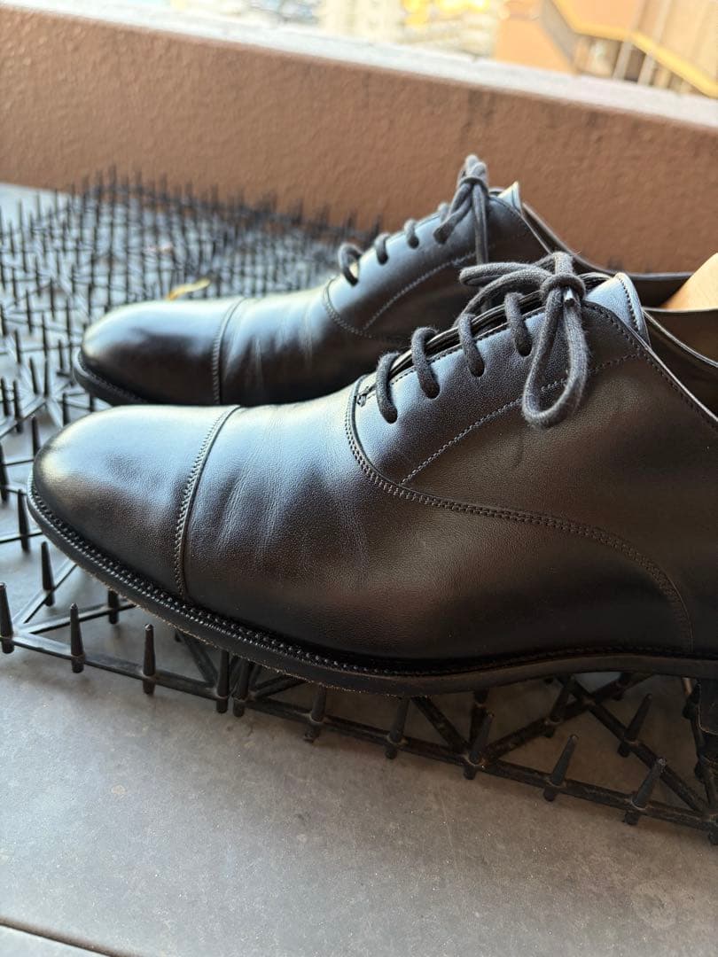 【年始特価】GAZIANO & GIRLING ブラック ドレスシューズ7E