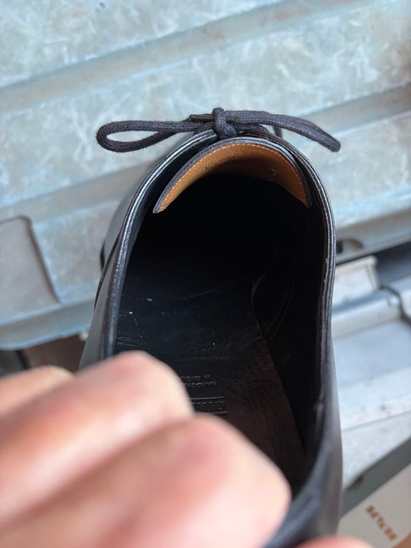 【年始特価】GAZIANO & GIRLING ブラック ドレスシューズ7E