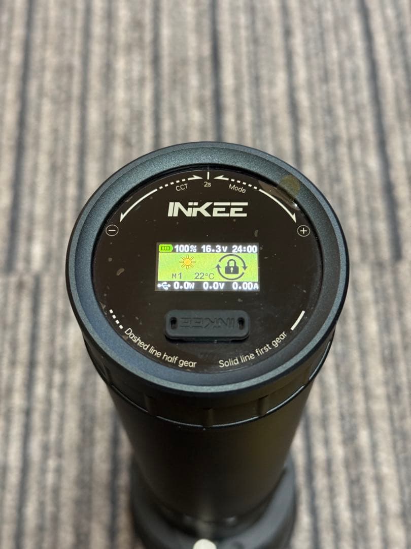 INKEE GLOD CROW GC60X5 60Wバイカラー。充電式