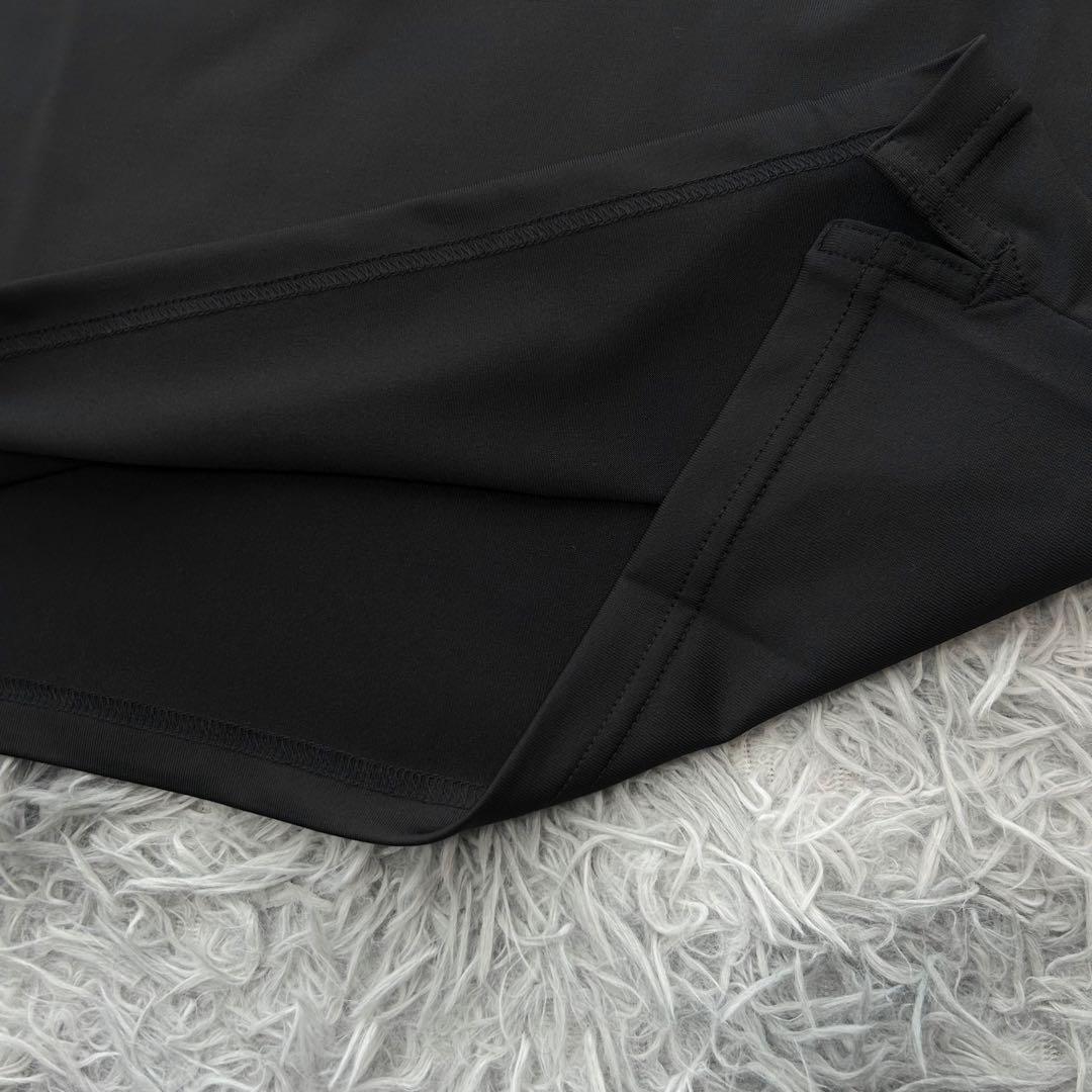 新品　ブリーフィングゴルフ　モックネック　長袖シャツ　カットソー　ブラック　XS