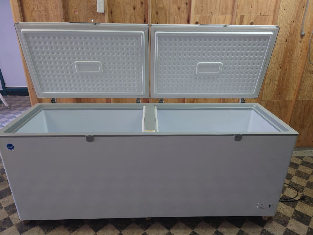 【2021年製①】JCM 冷凍ストッカー JCMC-755 鍵付き 755L