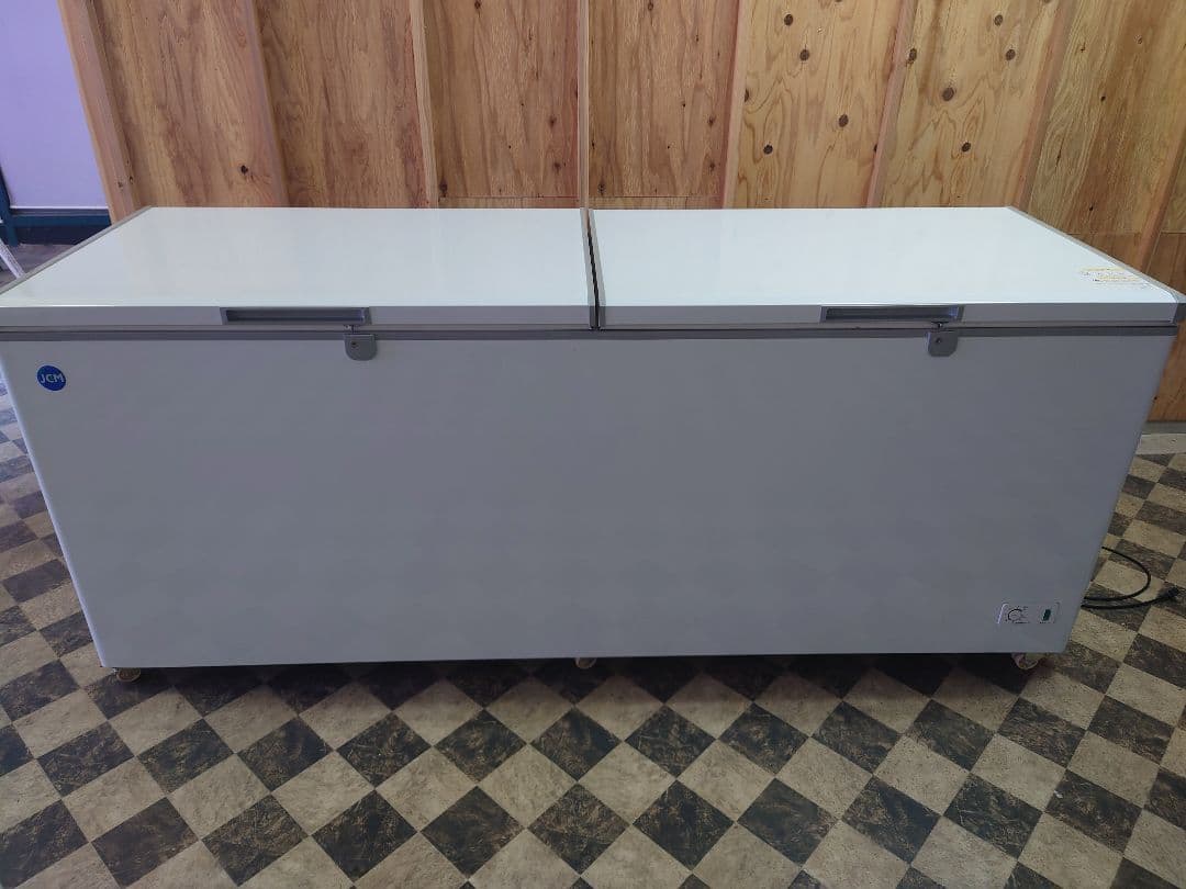 【2021年製①】JCM 冷凍ストッカー JCMC-755 鍵付き 755L