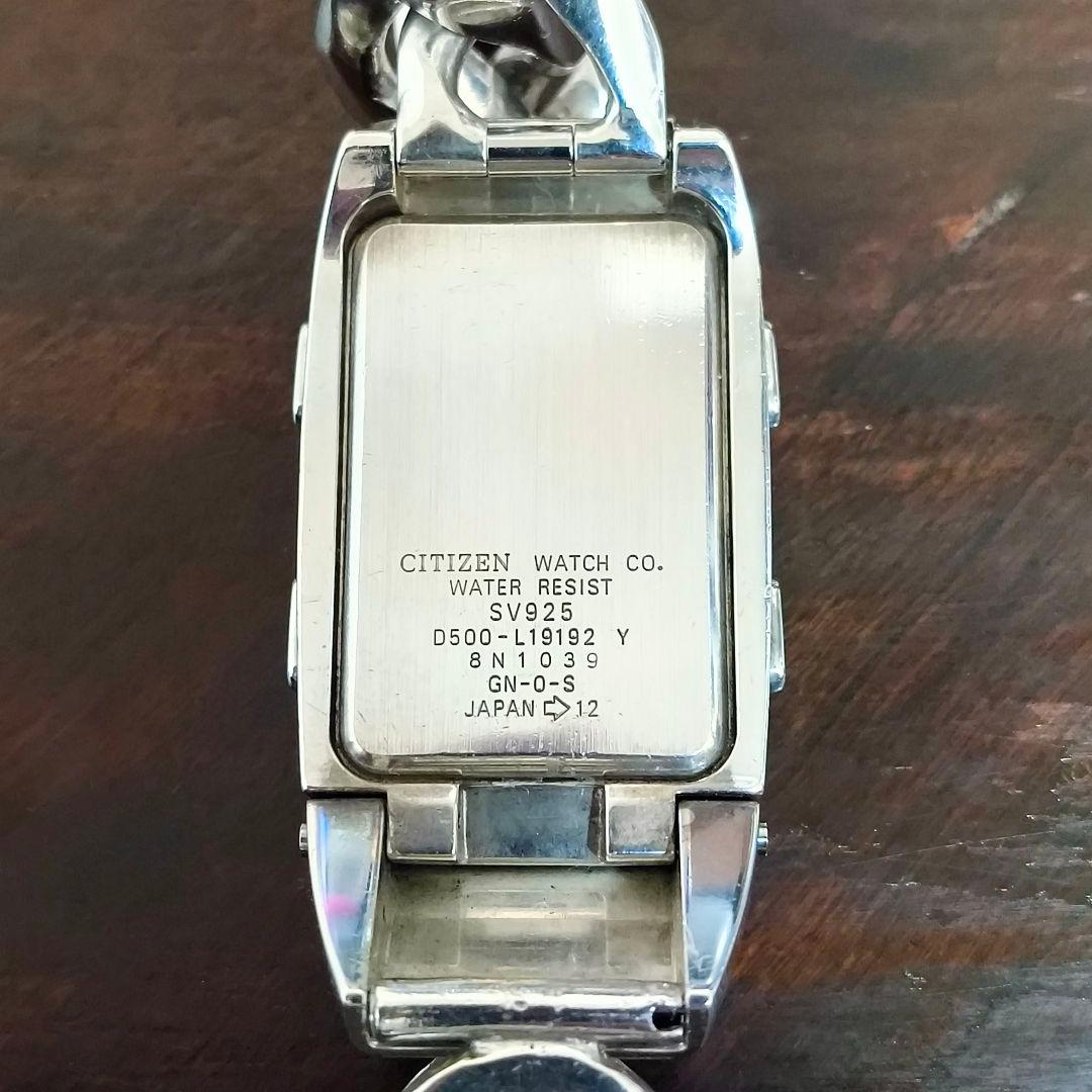 500本限定 安室奈美恵×シチズン シルバー925 腕時計 インディペンデント