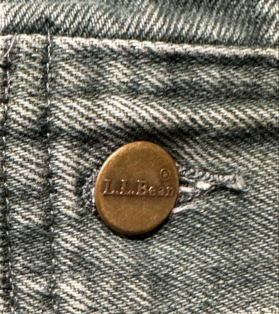 エルエルビーン　USA製　カバーオール　ジャケット　グリーン　美品