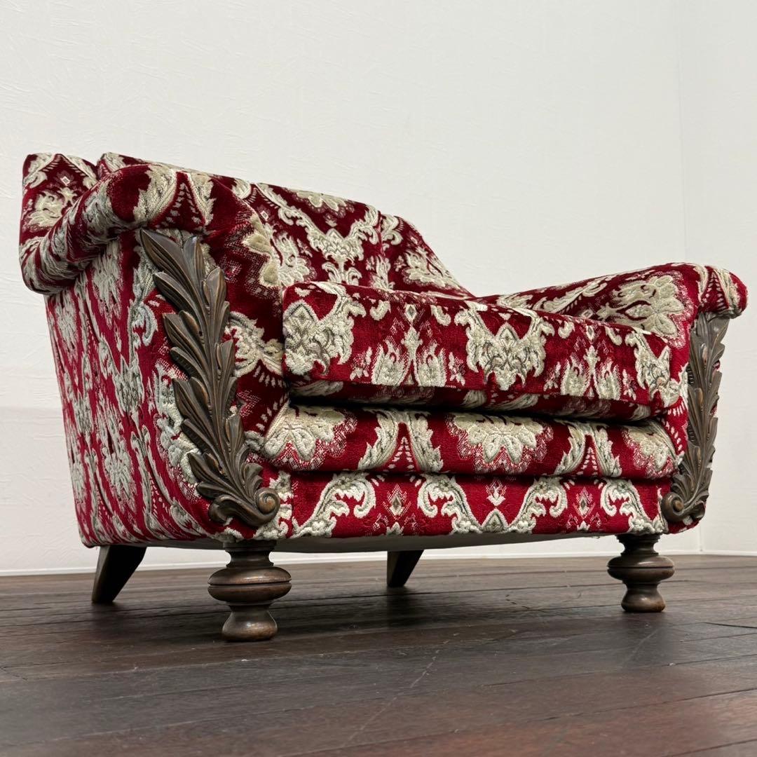 H19K86b 神戸洋家具 永田良介商店 1人掛けソファ