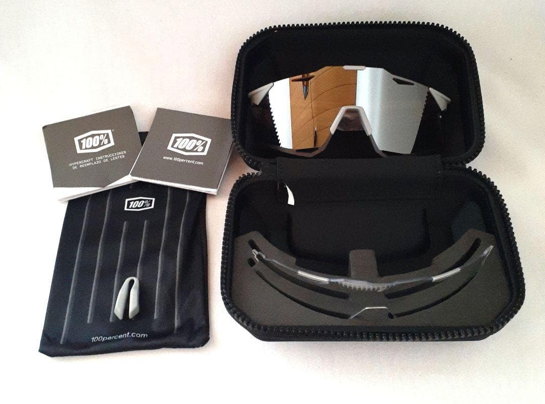 100% Hypercraft ストーングレイ ワンハンドレッド サングラス