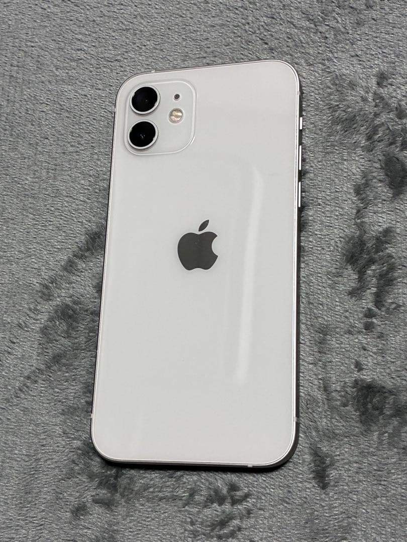 【中古品】iPhone12 128GB ホワイト 本体 動作確認済 SIMフリー