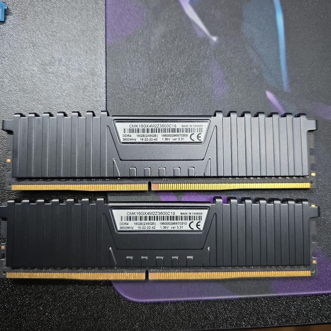 CORSAIR DDR4-3600 16GB (8GB×2枚)