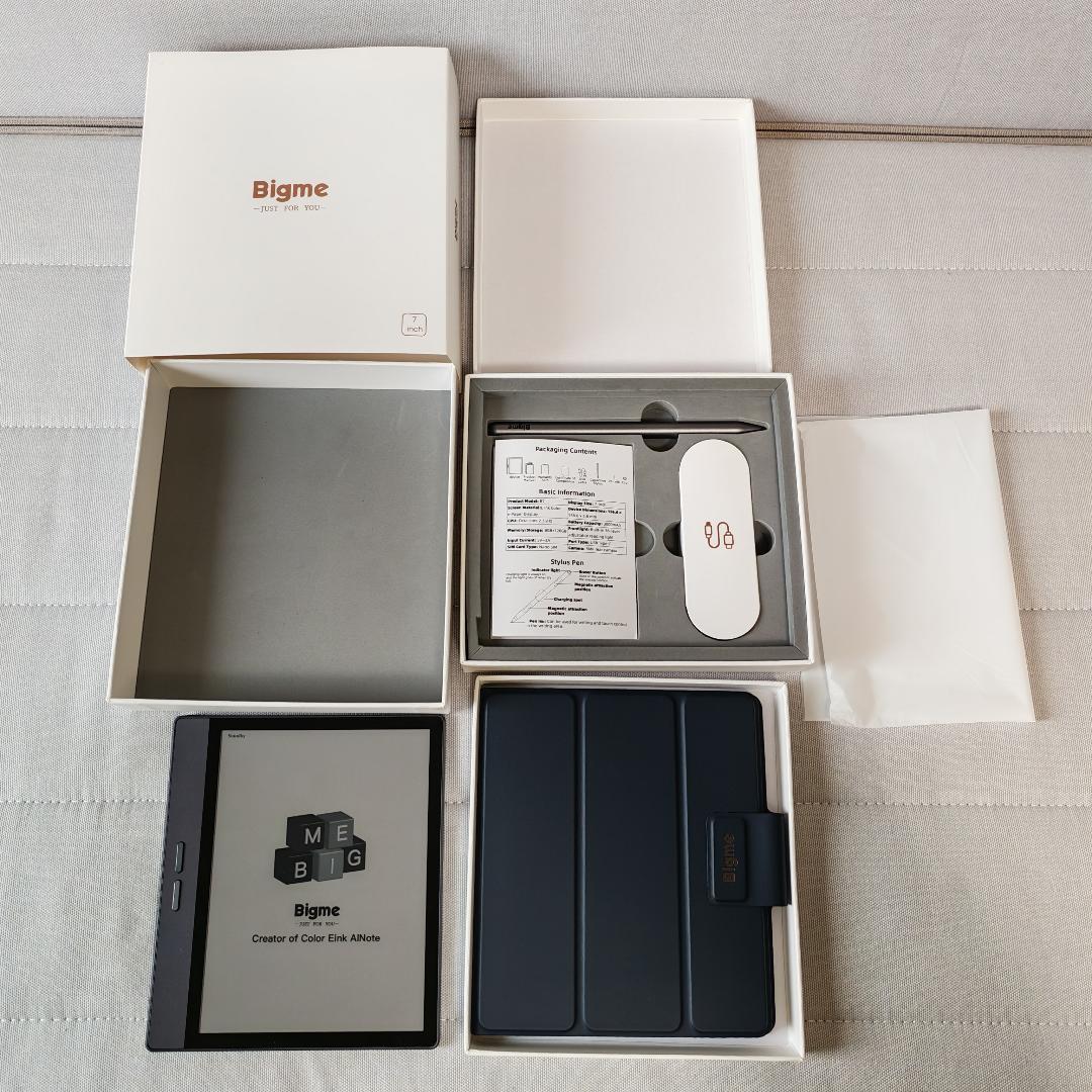 Bigme B7 SIMフリー 通話可 7インチ カラー e-ink 8+128