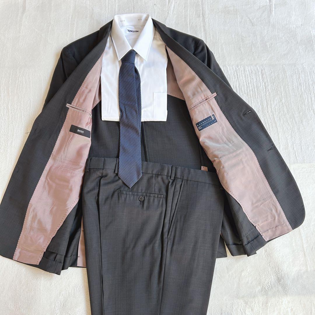 美品✨️ HUGO BOSS ヒューゴボス セットアップ スーツ グアベロ XLL
