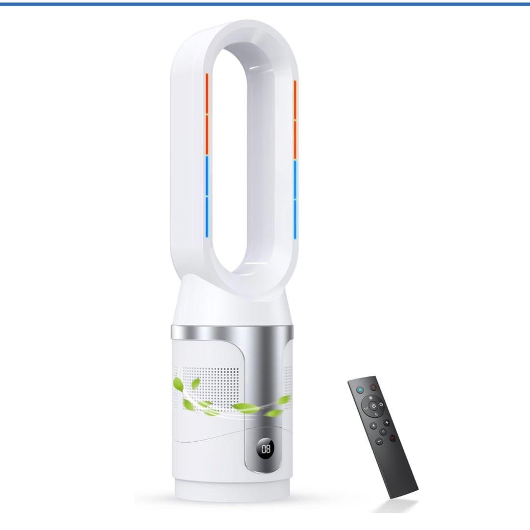 【新品・未使用】セラミックファンヒーター 2025年モデル 4in1