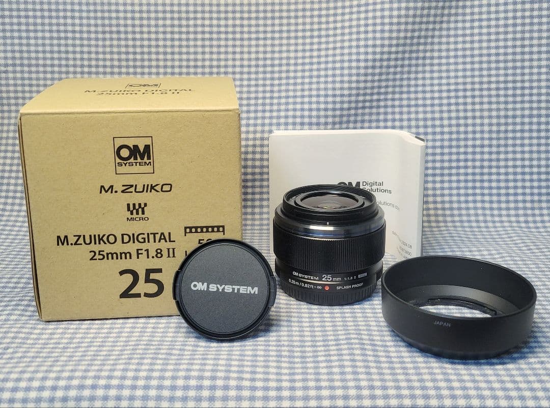 レンズ(単焦点) OM SYSTEM M.ZUIKO DIGITAL 25mm F1.8 II
