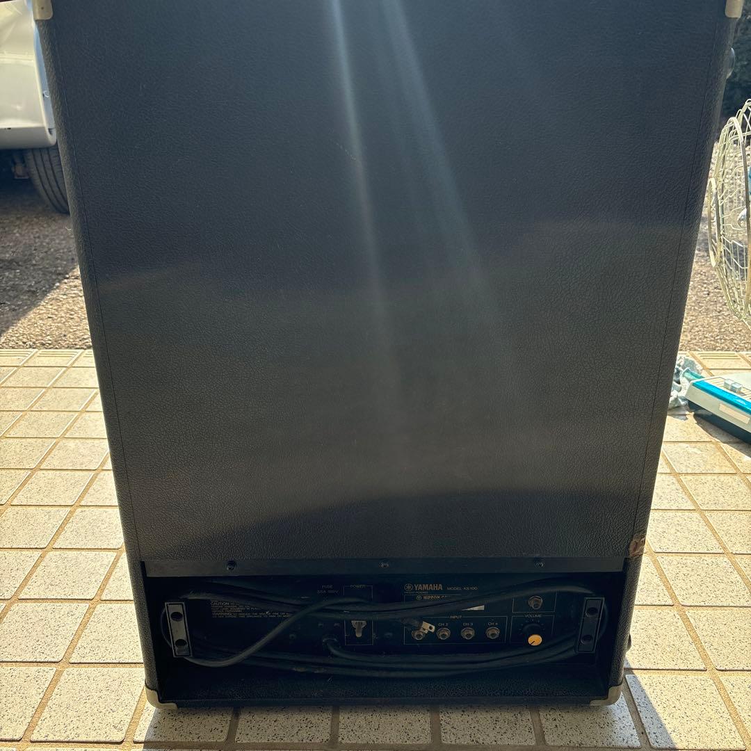 YAMAHA スピーカー 黒色 グリッドメッシュ