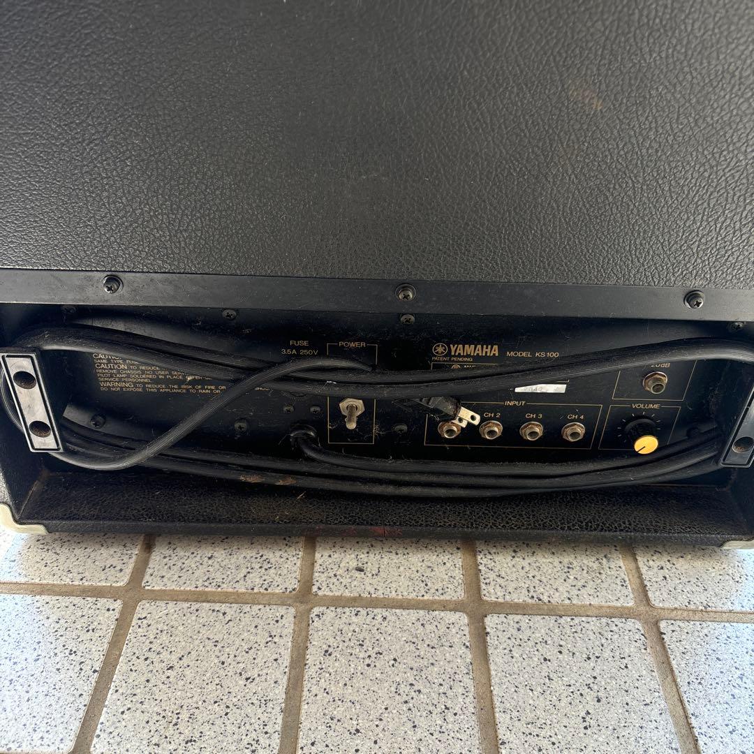 YAMAHA スピーカー 黒色 グリッドメッシュ