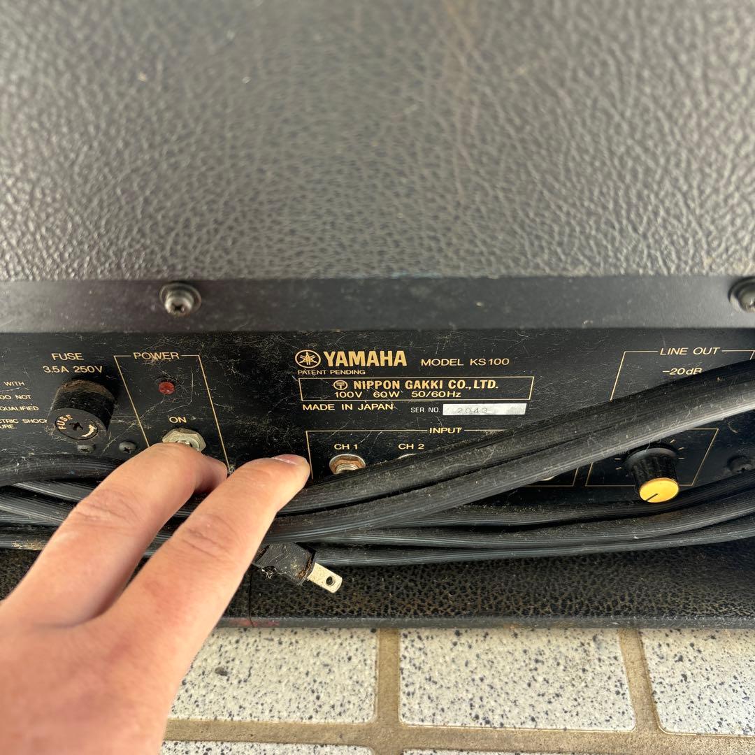 YAMAHA スピーカー 黒色 グリッドメッシュ