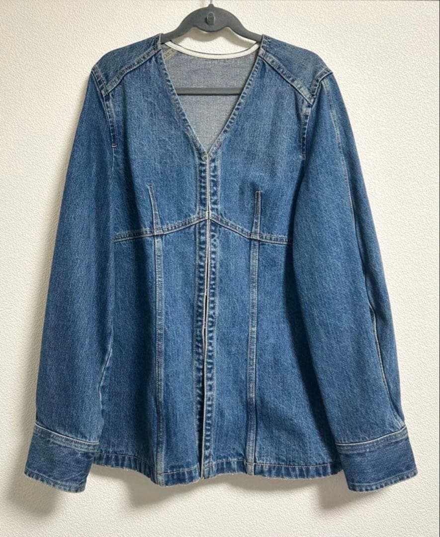 ADAM ET ROPÉ フロントホックデニムトップス