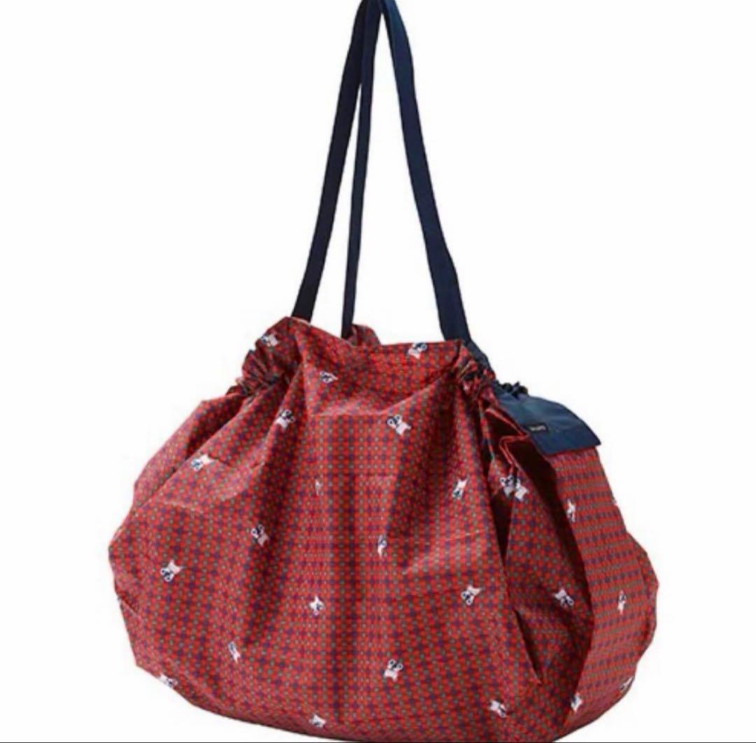 【新品♥未使用】廃盤♥　ファミリア シュパット エコバッグ　Lサイズ　レッド