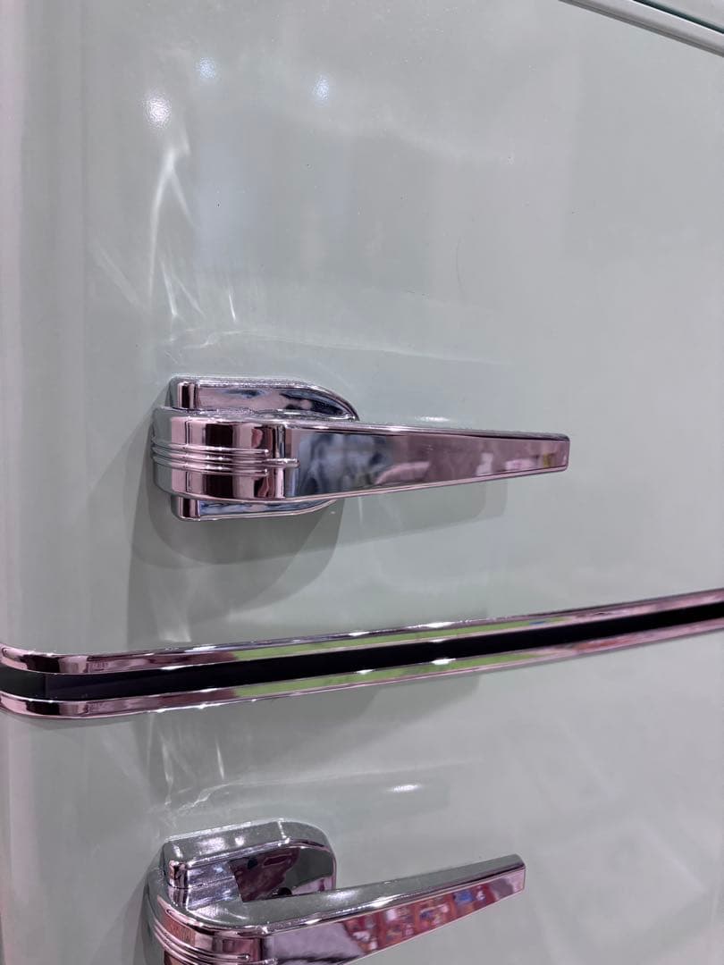 ミントグリーン レトロ　冷蔵庫　一人暮らし　緑