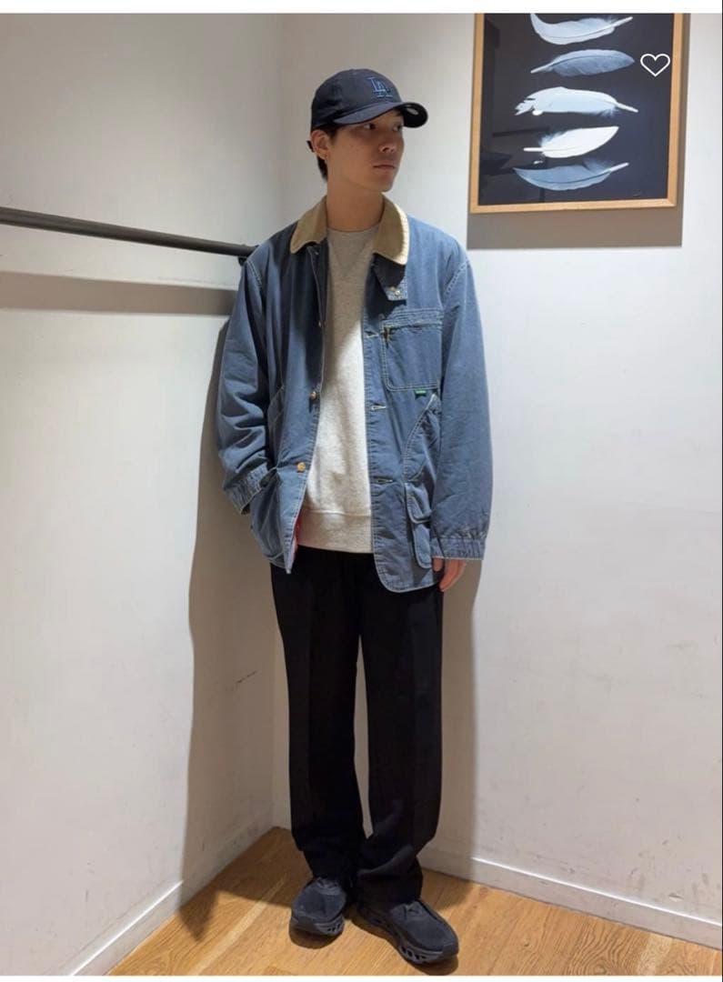 【レア希少】新品ꕥL.L.Beanインサレーテッド インディゴ フィールドコート