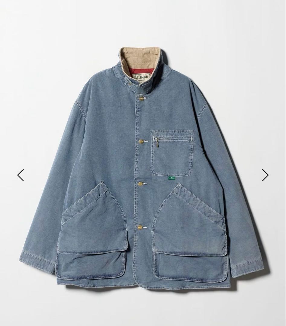 【レア希少】新品ꕥL.L.Beanインサレーテッド インディゴ フィールドコート