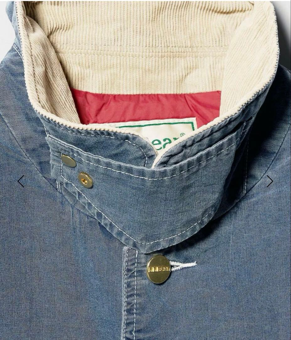 【レア希少】新品ꕥL.L.Beanインサレーテッド インディゴ フィールドコート