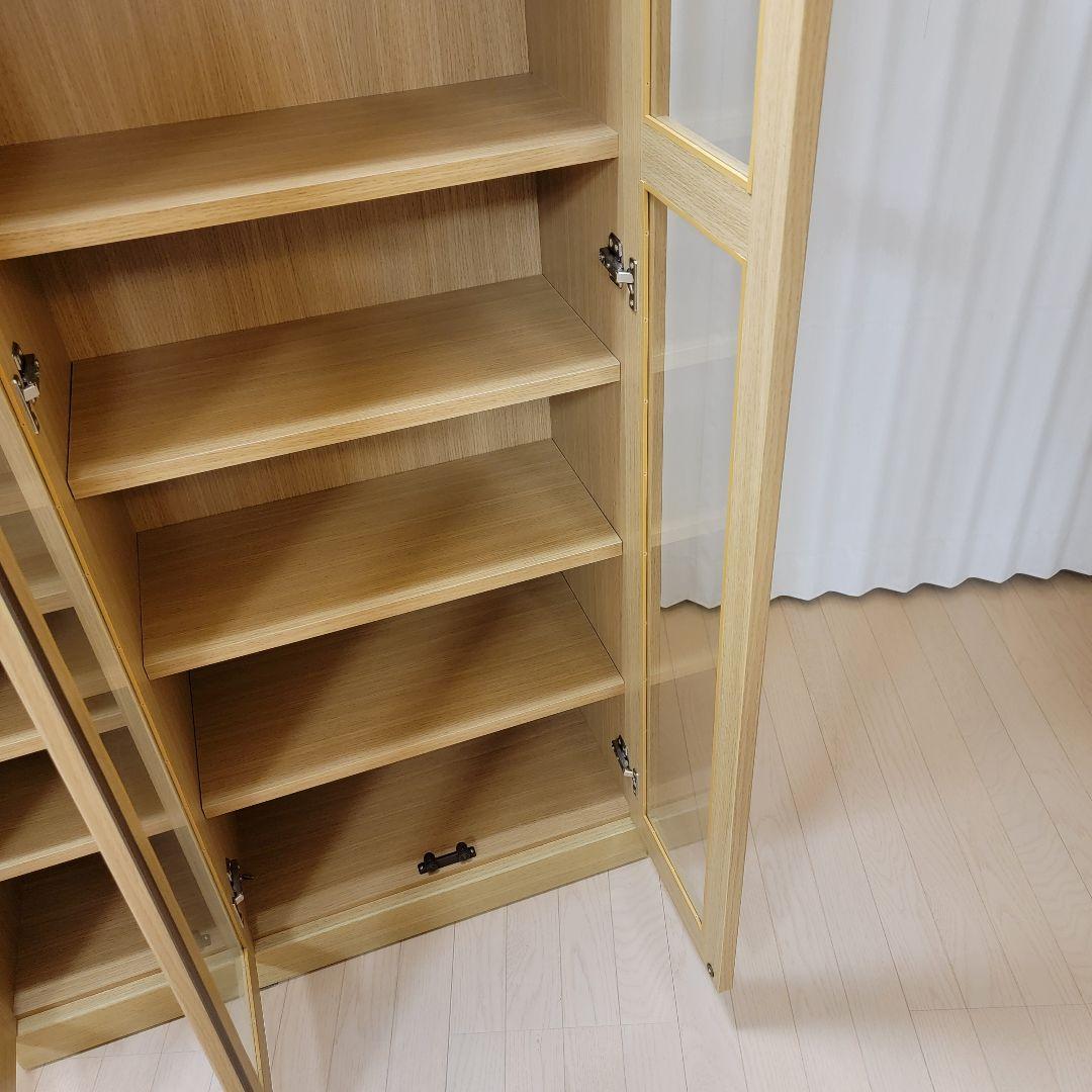 ニトリ 180cm 本棚(カット I 90 )