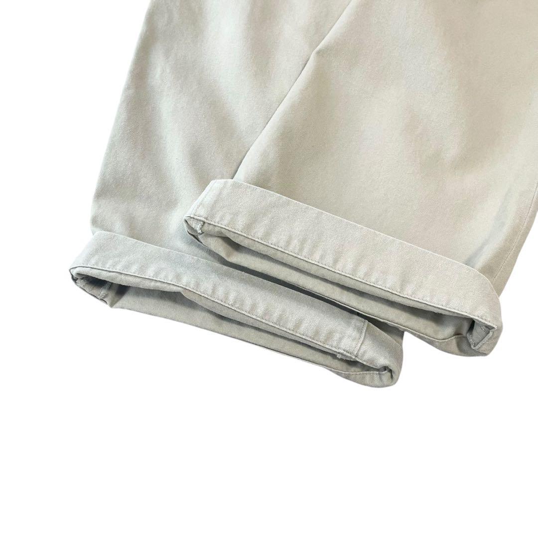 極美品✨マディソンブルー チノパン ハイウエストパンツ ワイド ベージュ 01