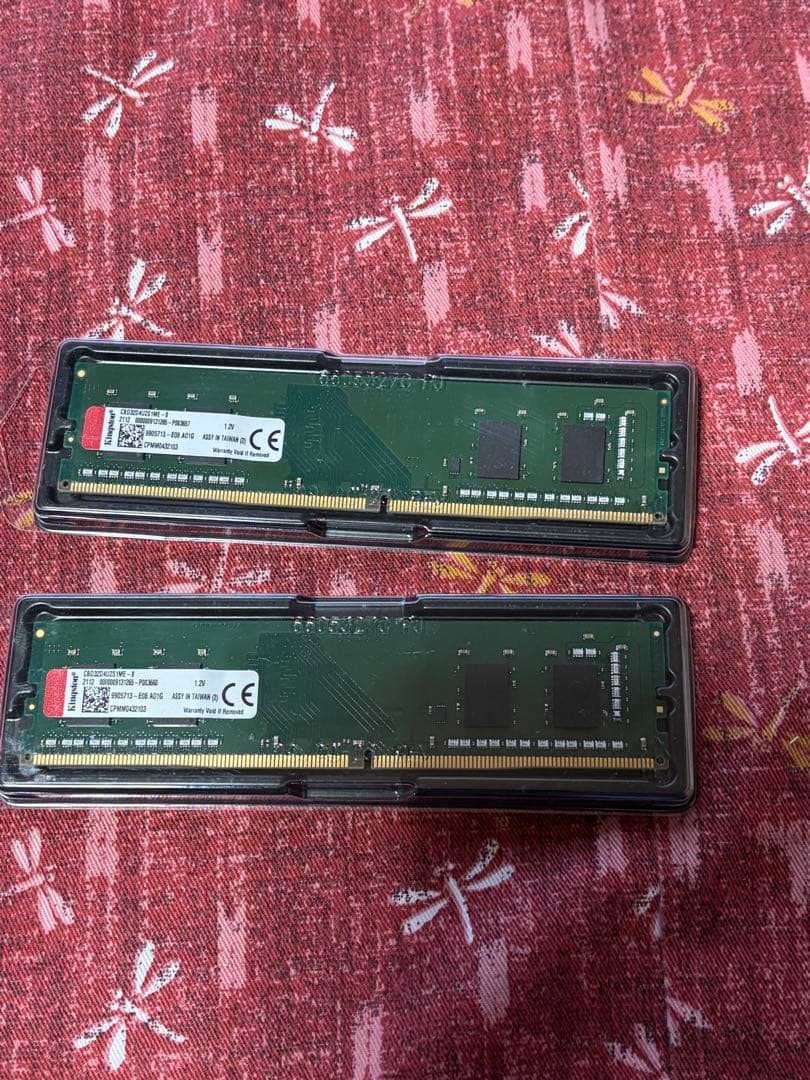 Kingston DDR4-3200 8GB ×2デスクトップ用メモリー