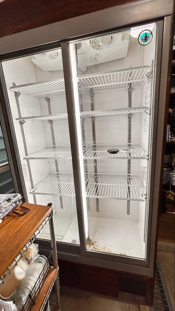 【値下げ】ホシザキ　リーチイン冷蔵ショーケース