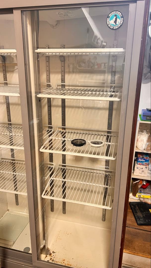 【値下げ】ホシザキ　リーチイン冷蔵ショーケース