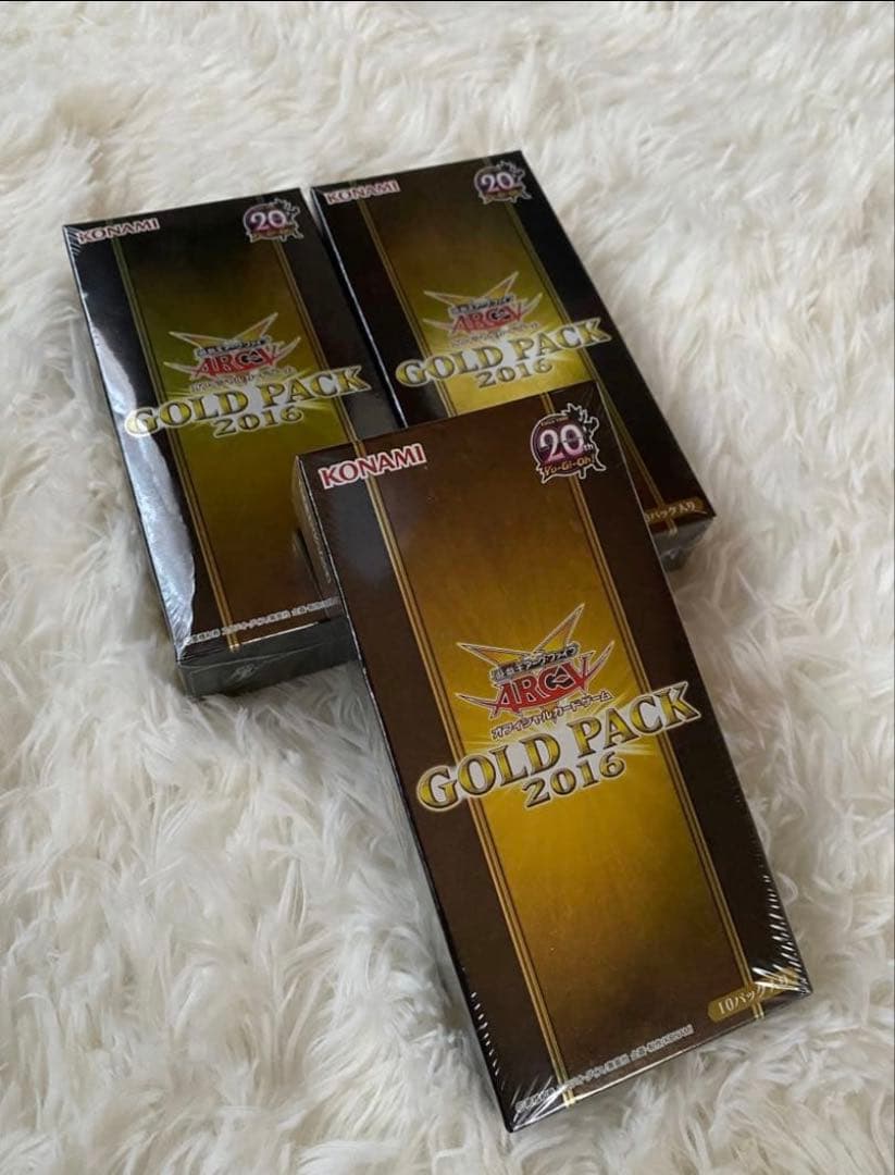 ラスト‼︎【新品未開封】遊戯王アークファイブ2016GOLD BOX10セット✖️3