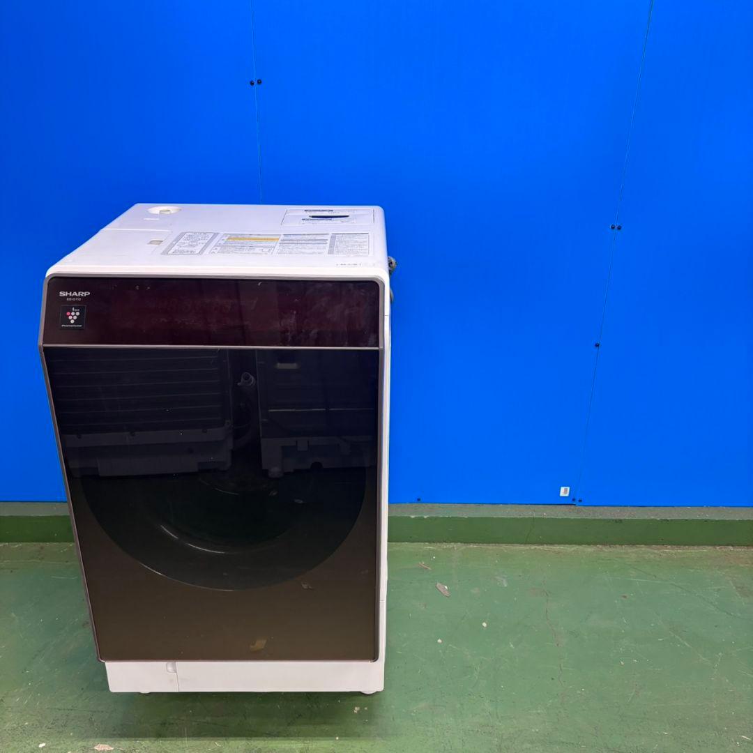 581 SHARPドラム式洗濯機　乾燥付　静音機能　11/6㌔　小型　一人暮らし