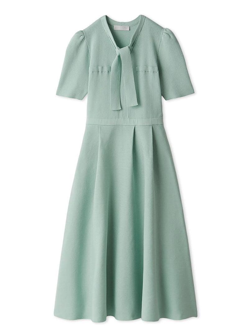 美品✨CELFORD ボウタイニットワンピース　S 25AW MNT 完売品