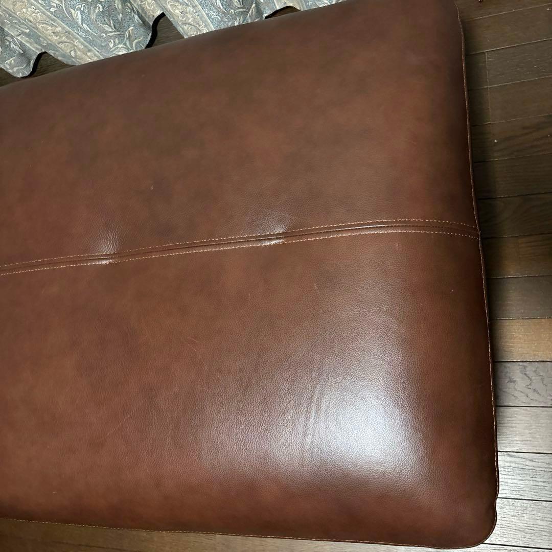 【良品】村内家具 OKAY ユーロノート スツール 本革