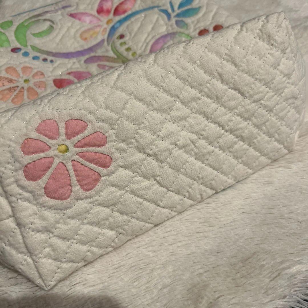 ハワイアンキルト ハンドメイド トートバッグ