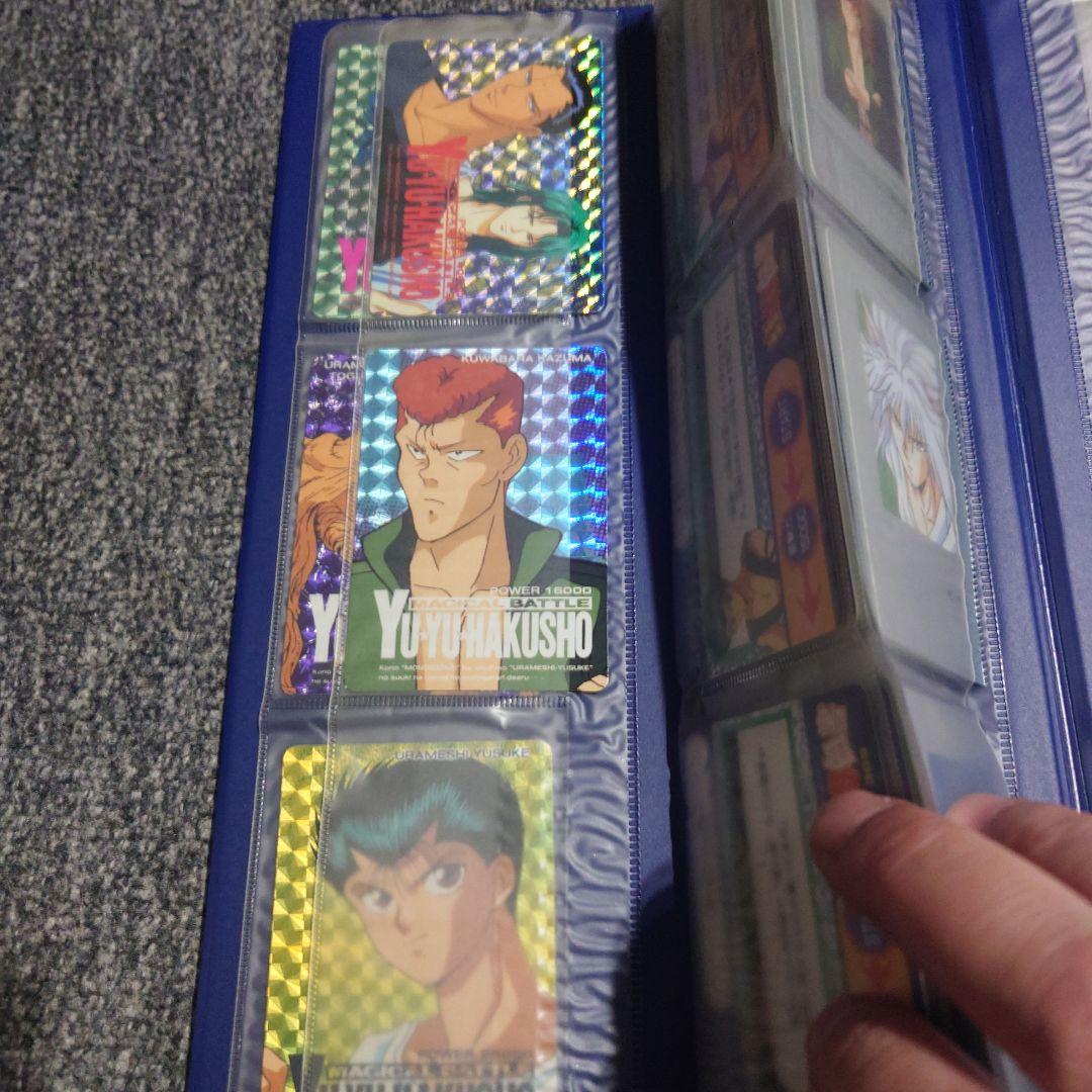 幽遊白書 カードダス アマダ ヒーローコレクション アルバム+カード