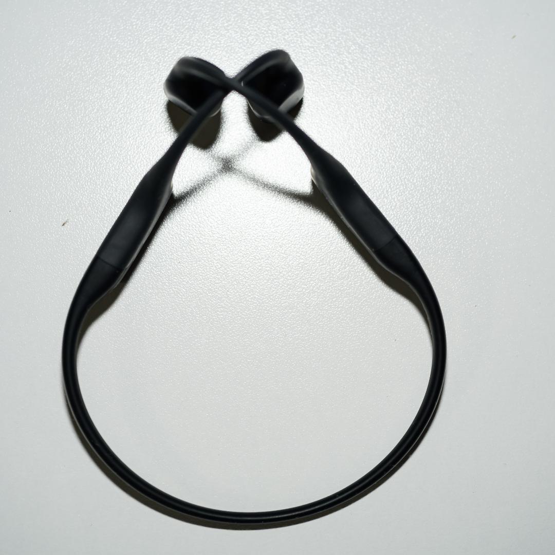 【美品】SHOKZ OPENRUN MINI 骨伝導イヤホン ブラック