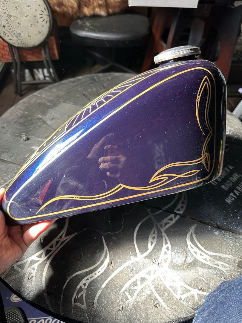 マリア　ピンストライプ　スポーツスタータンク