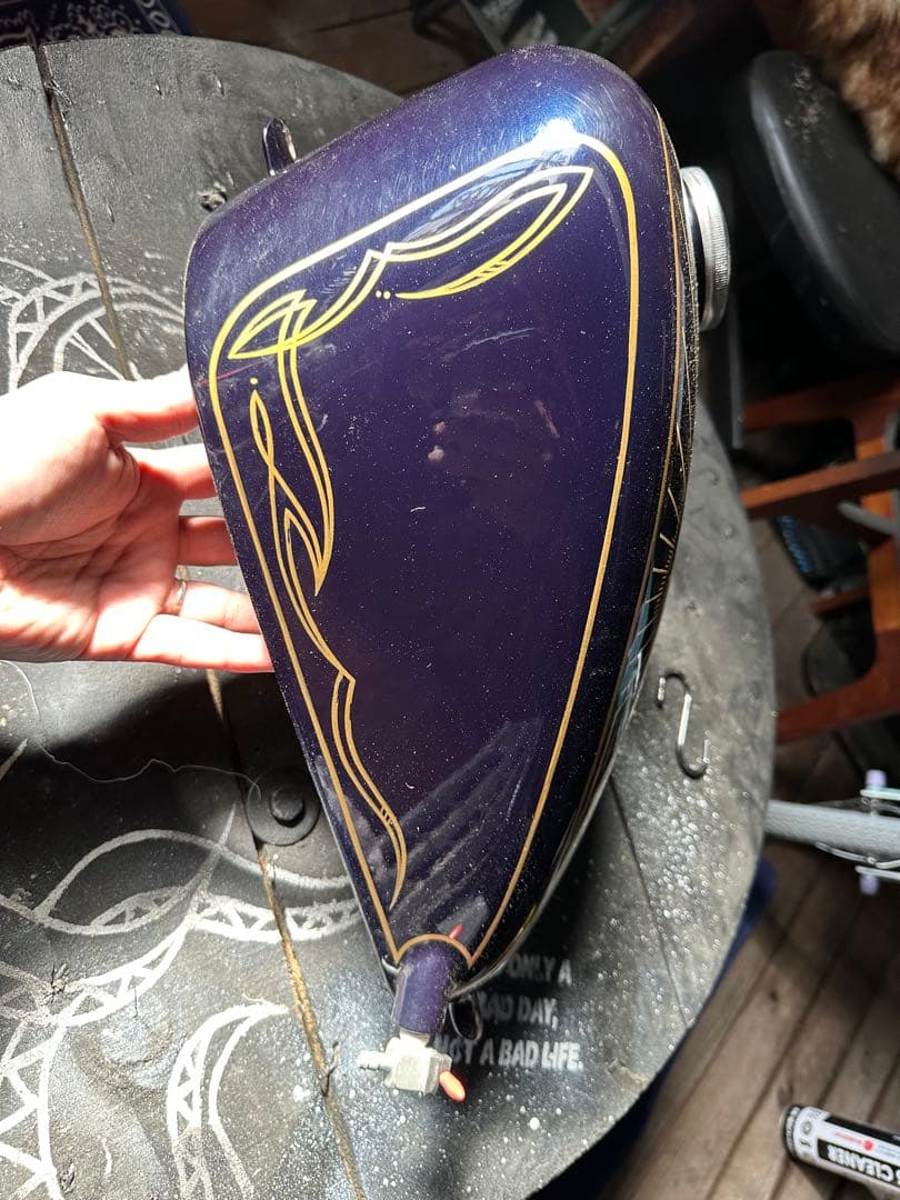 マリア　ピンストライプ　スポーツスタータンク