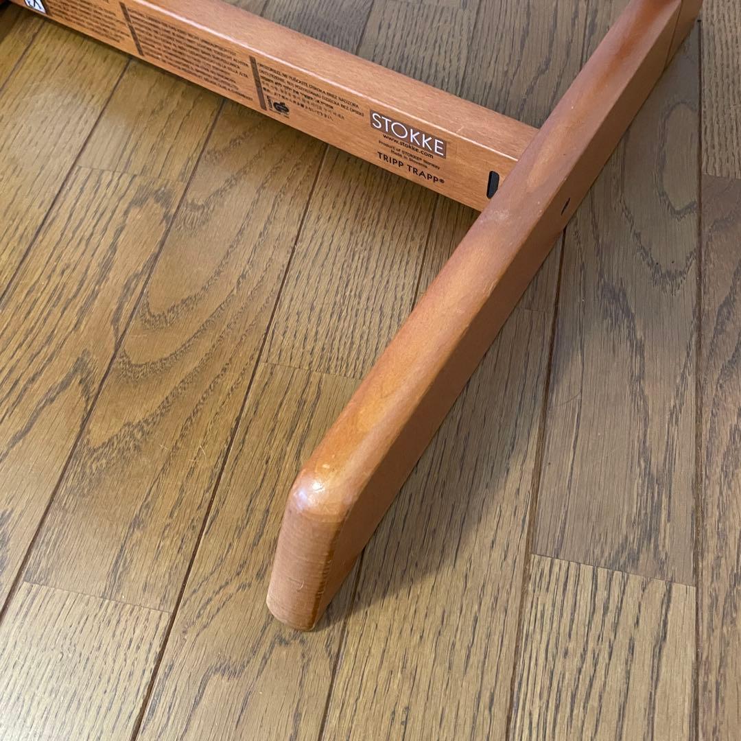 ストッケ　トリップ トラップ　ベビーチェア+ベビーセット　チェリー