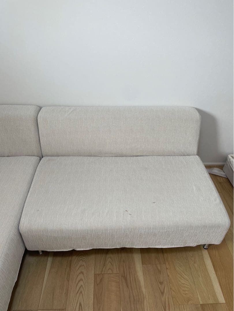 シモンズ　レテュ　L字型ソファ