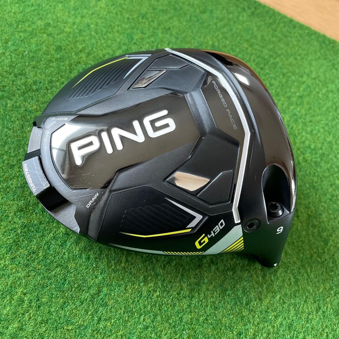PING G430 MAXドライバー　ヘッド9度