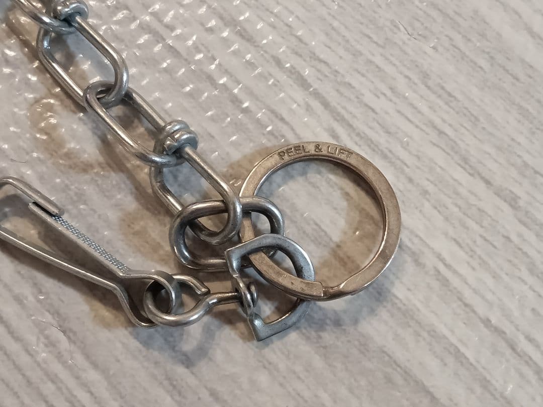 PEEL＆LIFT wallet chain Silver