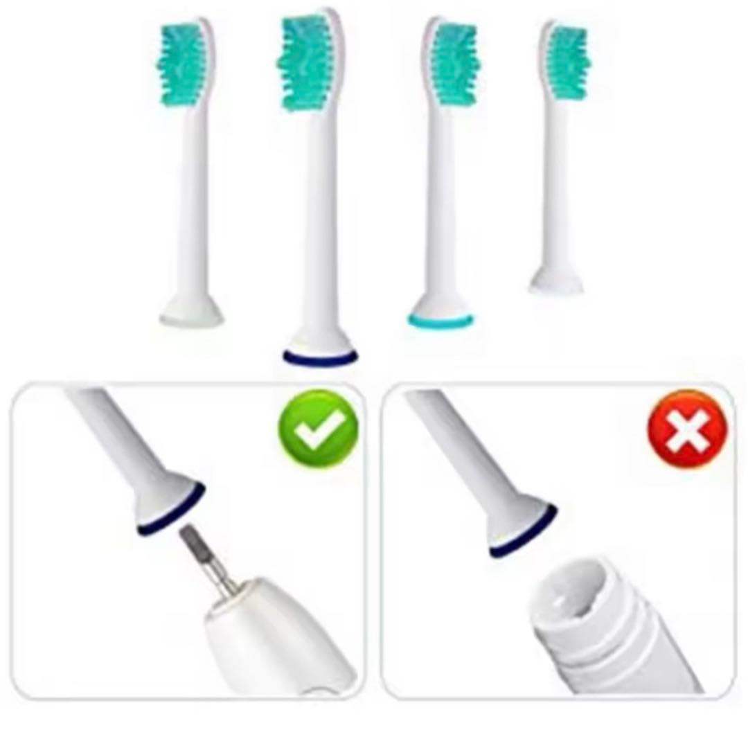 フィリップス　ソニックケア　互換品 4本セット 電動歯ブラシ 替えブラシ