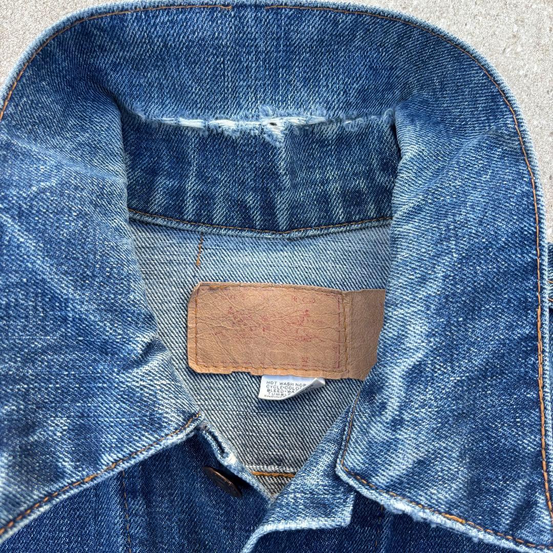 【66前期生地】Levi's 70505 ケアタグ付 サイズ44 ケアタグ