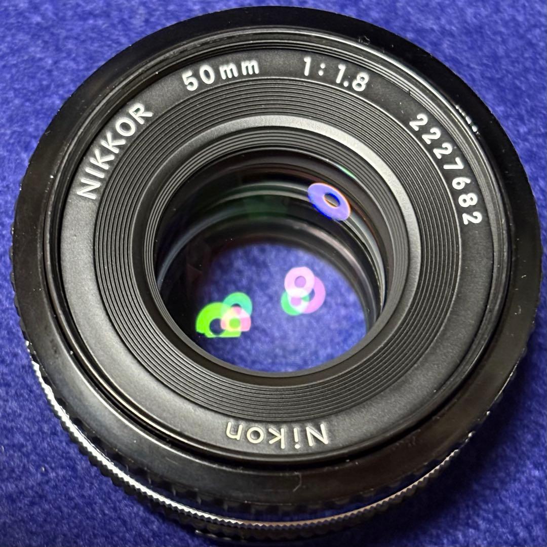 【良品】Nikon Nikkor 50mm f1.8 Ai-s 47838