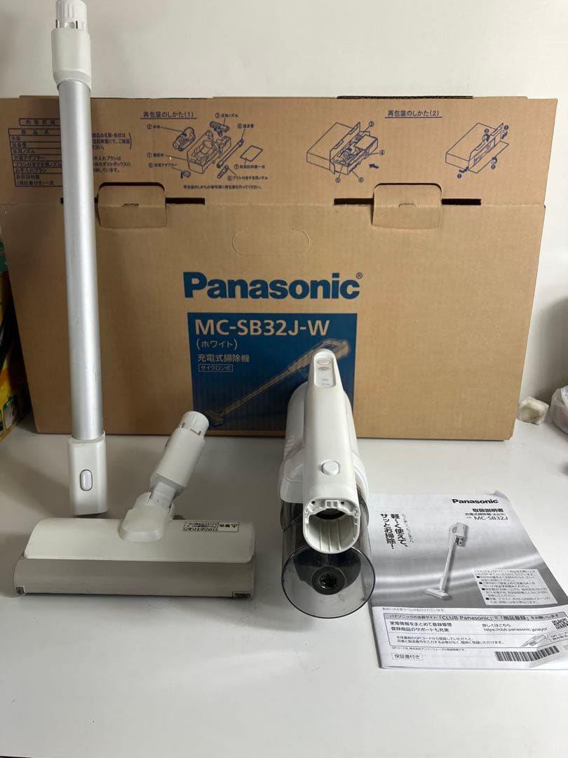 掃除機・クリーナー Panasonic MC-SB32J-W