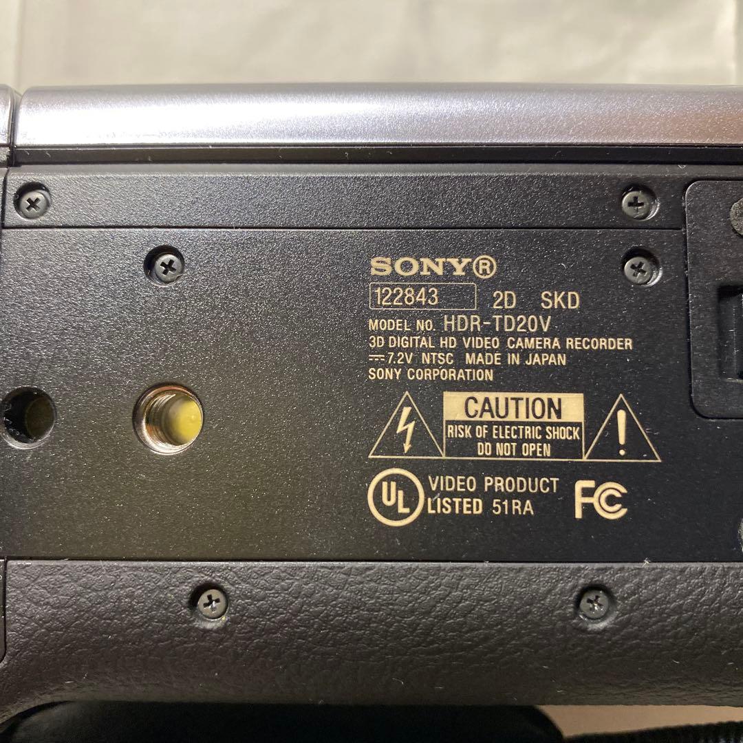 ビデオカメラ SONY AVCHD 3D handycam HDR-TD20V