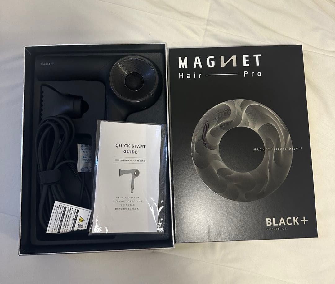 新品 MAGNET Hair Pro ドライヤー ブラック＋ HCD-G07CB
