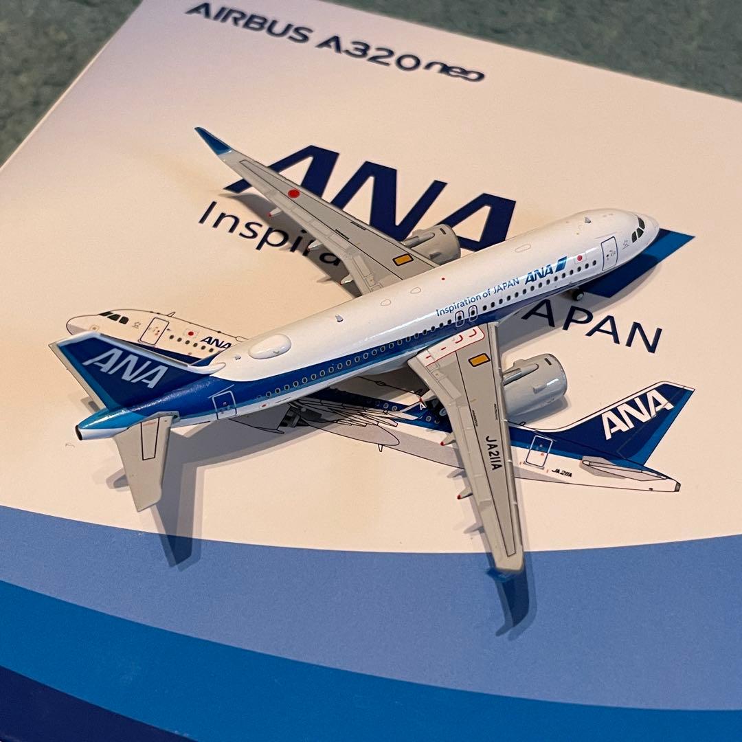 ANA A320neo JA211A 全日空 エアーバス jc 1:400